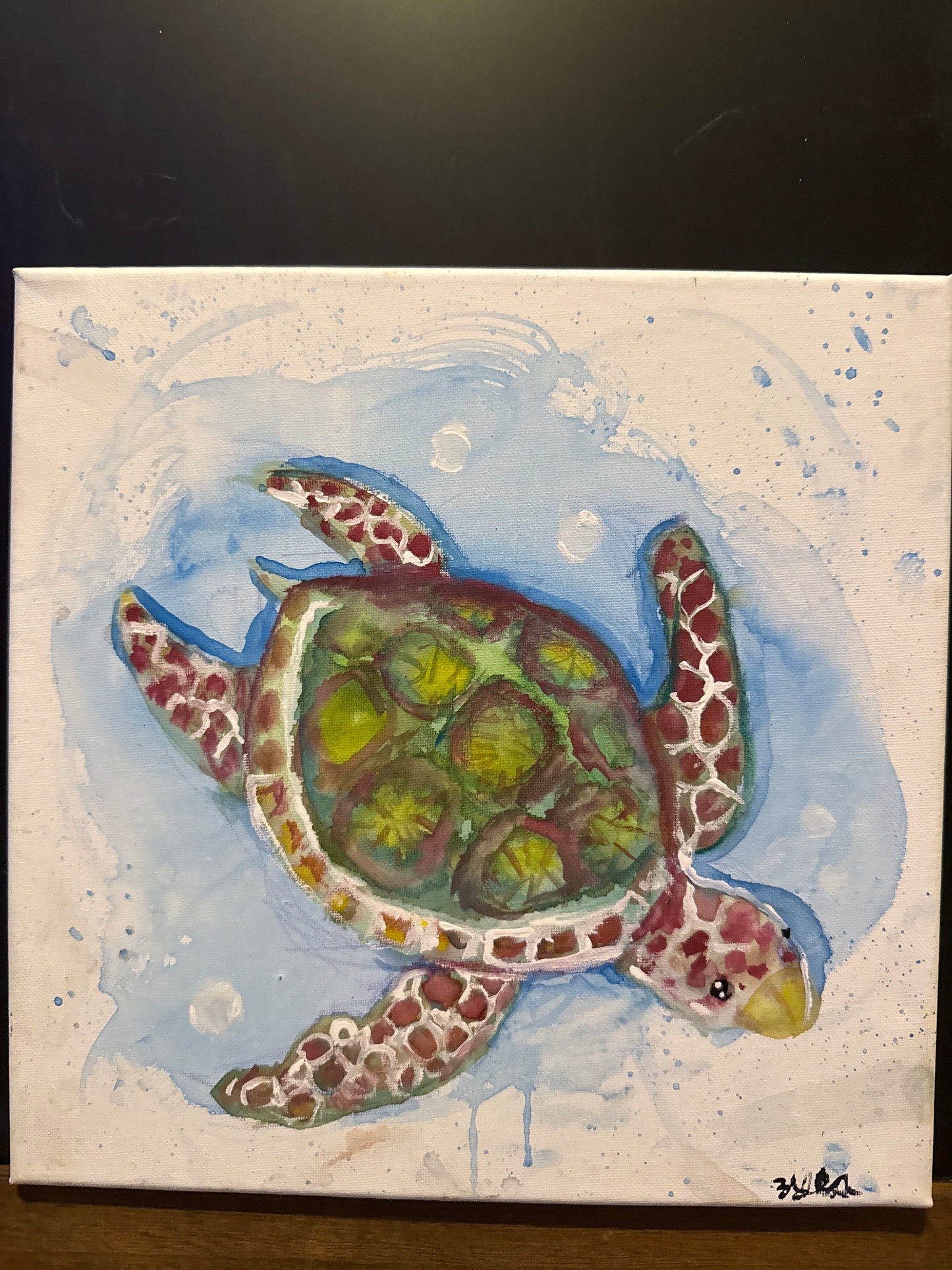 Turtle painting