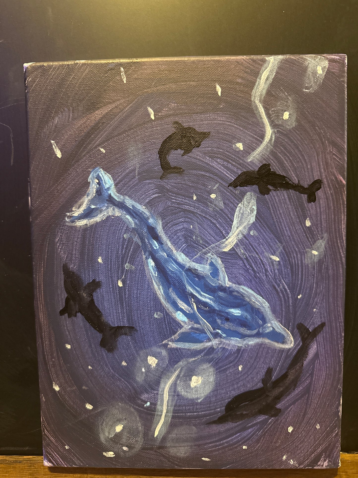 Dolphin painting