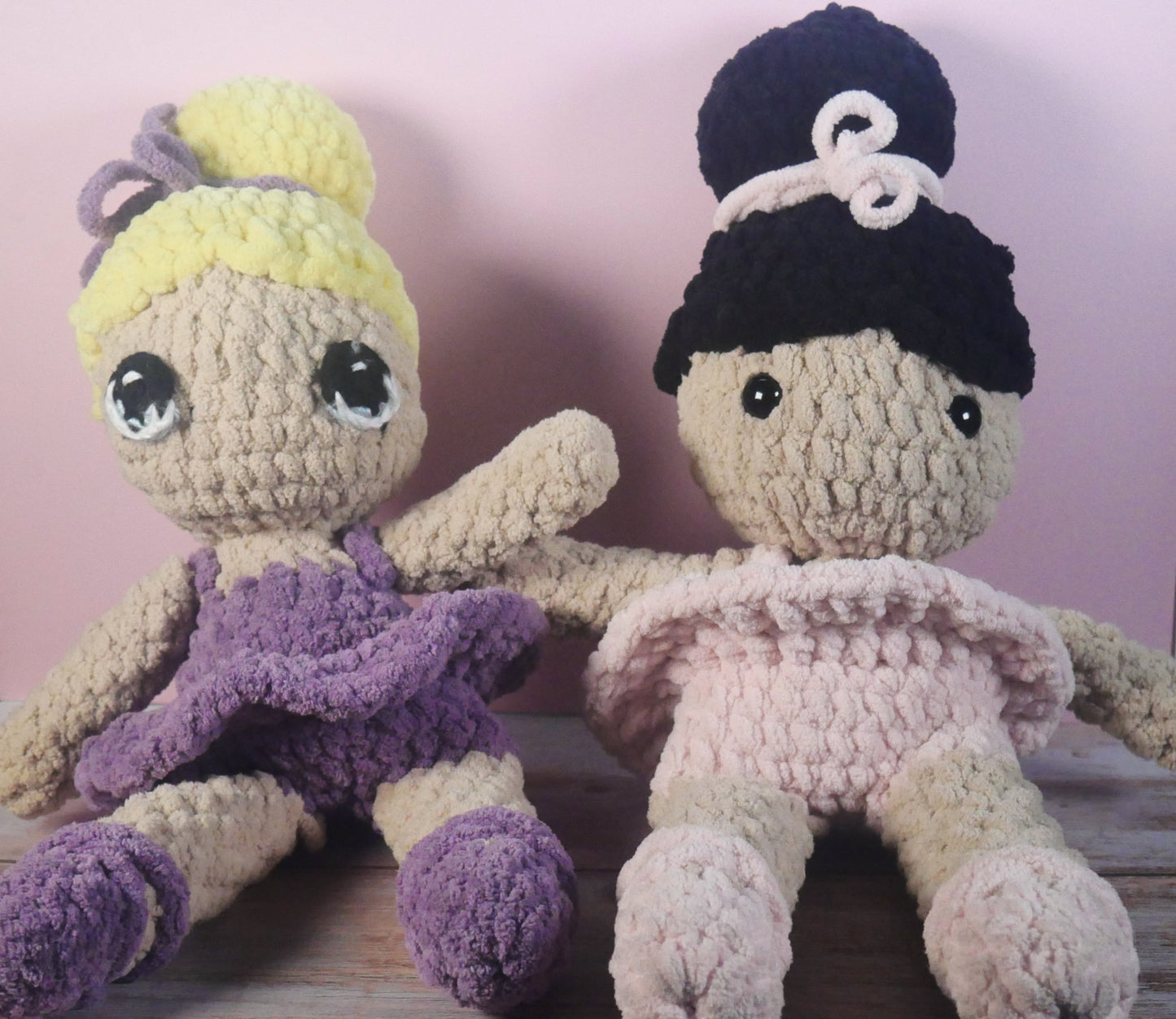 Crocheted Ballet Dolls