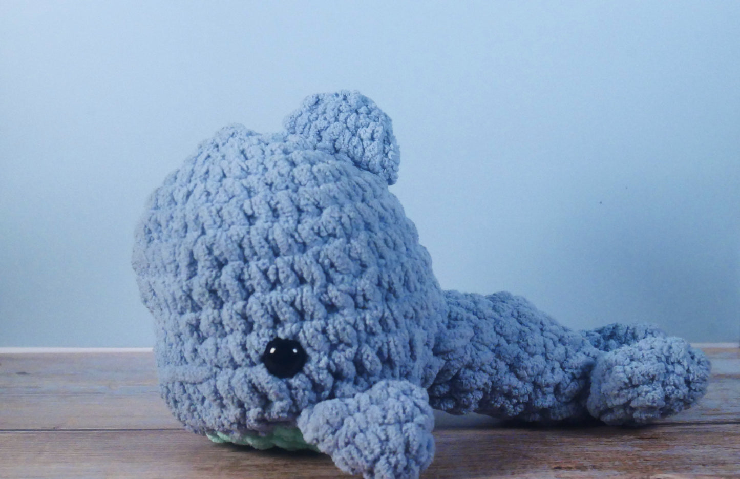 Crochet large dolphin