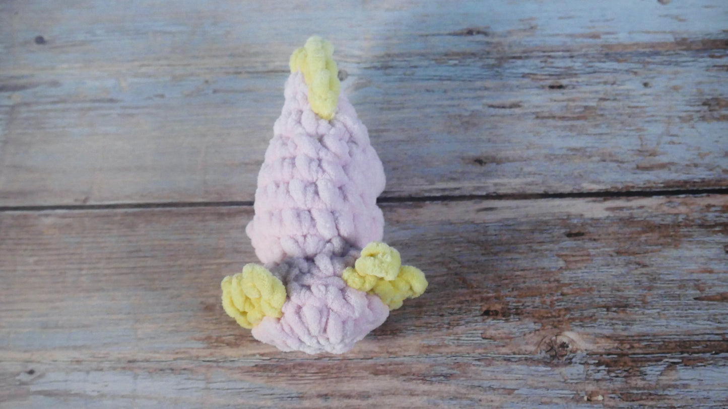 Crocheted Mini Axolotl